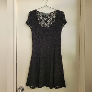 Kimchi Blue Black Lace Dress